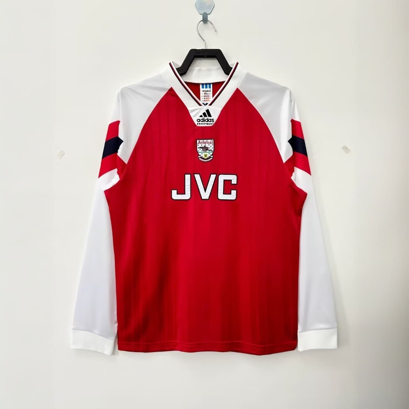 Arsenal 92-94 Home Long Sleeve front view