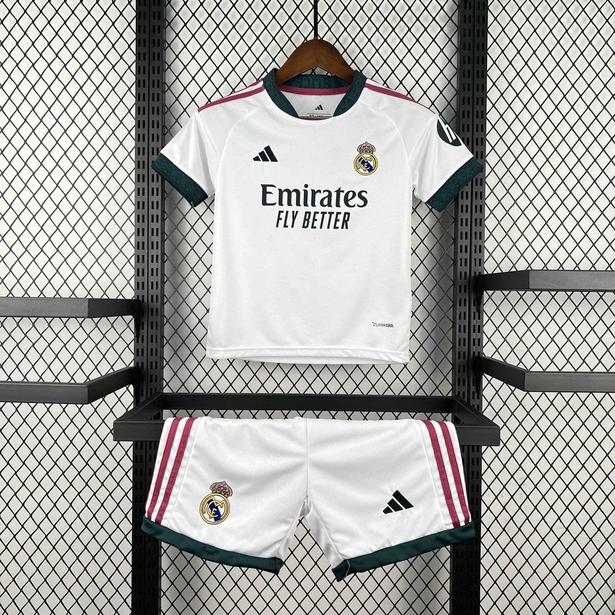 Real Madrid Home Kit Kids front view