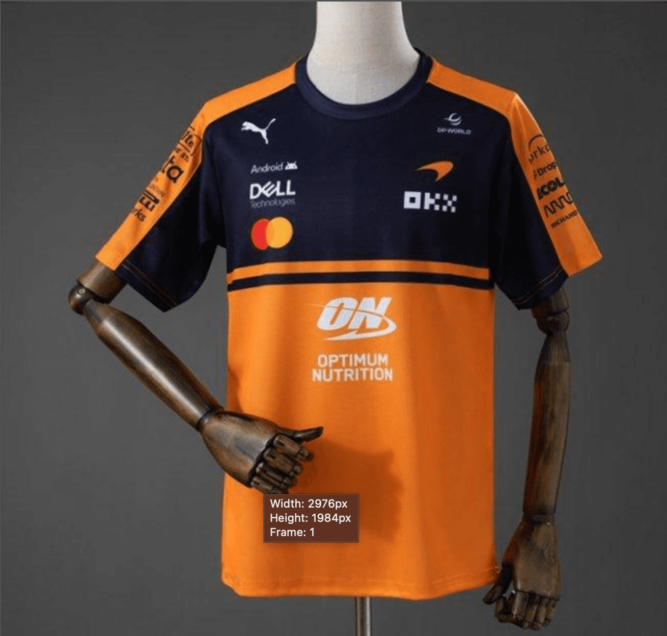 2026 McLaren F1 Team Racing Jersey front view