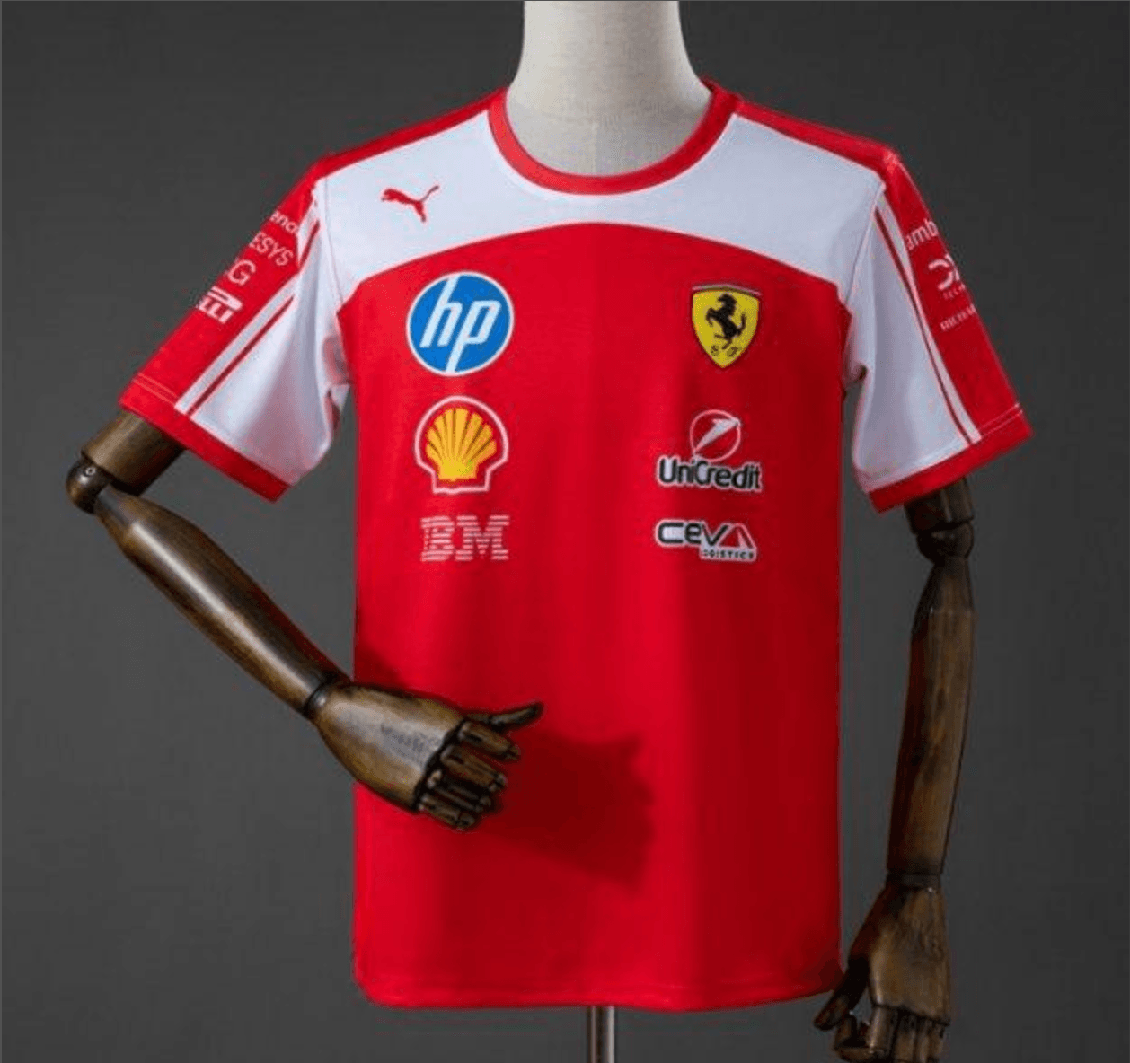 2026 Scuderia Ferrari HP F1 Team Racing Jersey front view
