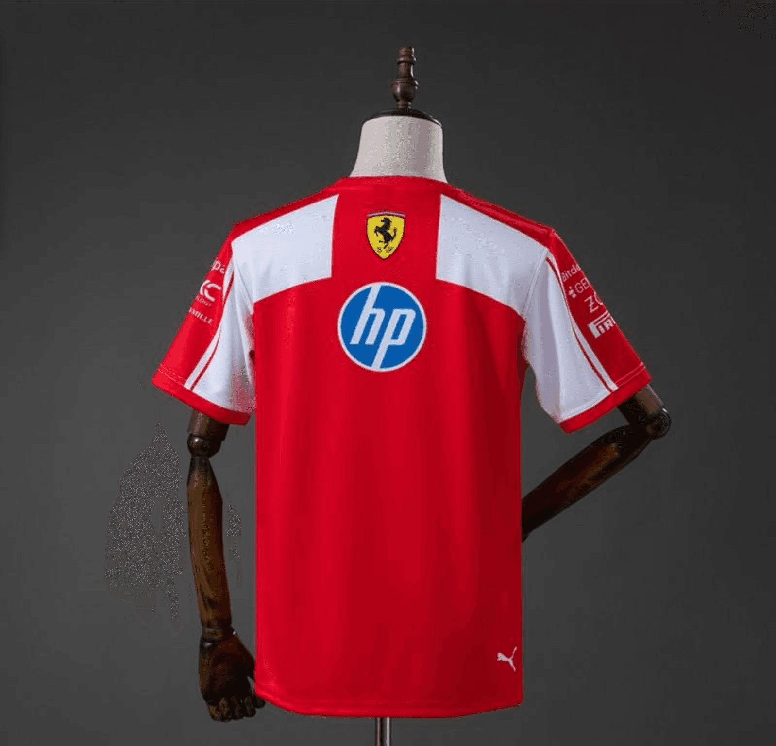 2026 Scuderia Ferrari HP F1 Team Racing Jersey back view