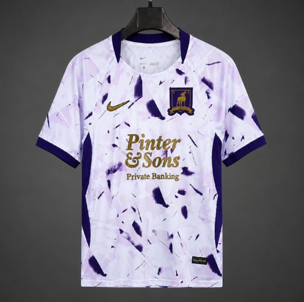 AFC Richmond Lilac Splatter Jersey front view