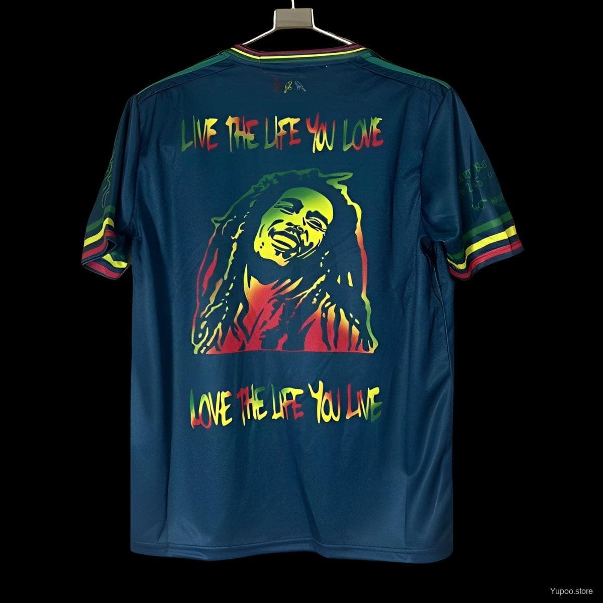 Ajax x Bob Marley Tribute Mens Jersey 25/26 back view