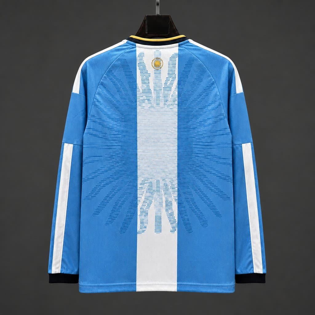 Argentina Farewell Long Sleeve Jersey back view