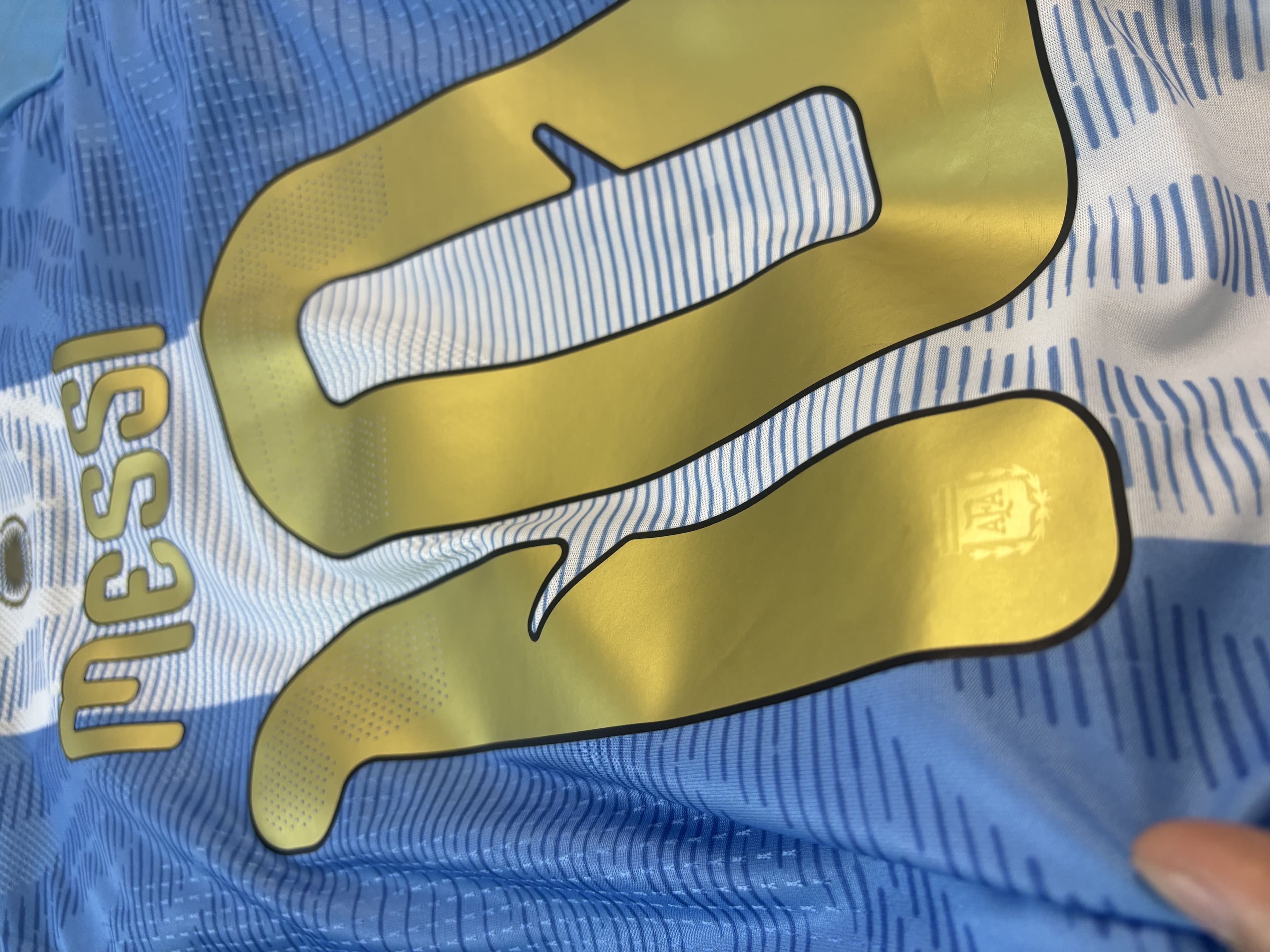Argentina 26/27 Home Jersey - Messi Farewell Edition detail view