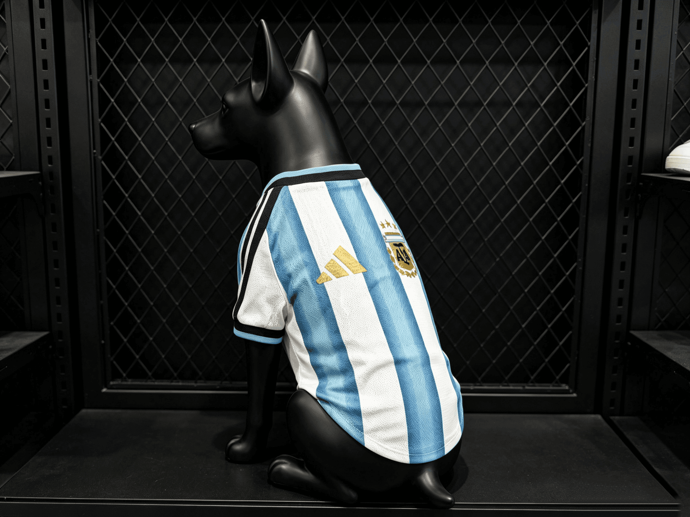 Argentina Home Pet Jersey front view