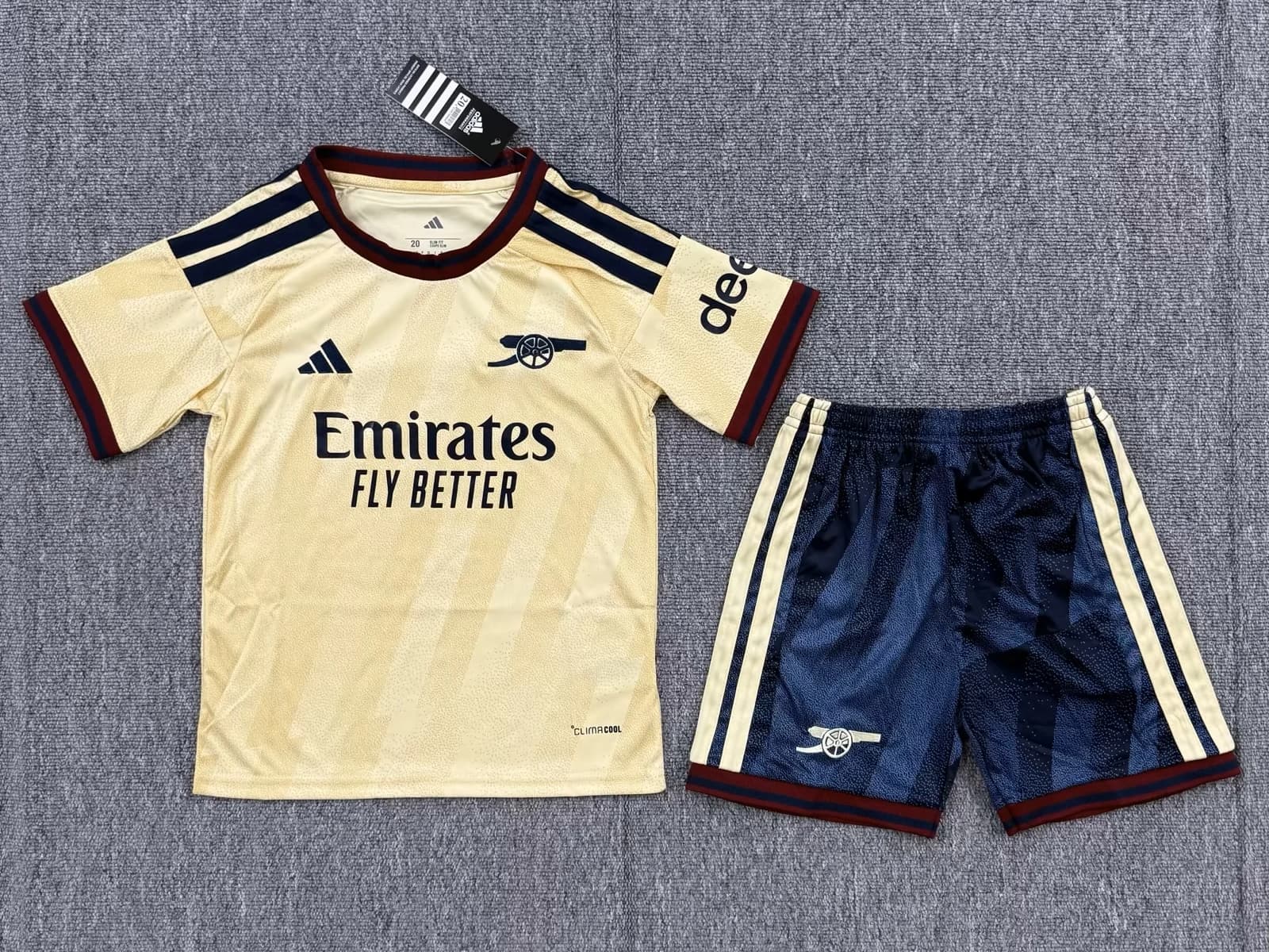 Arsenal Third Kids Kit 26/27 front view