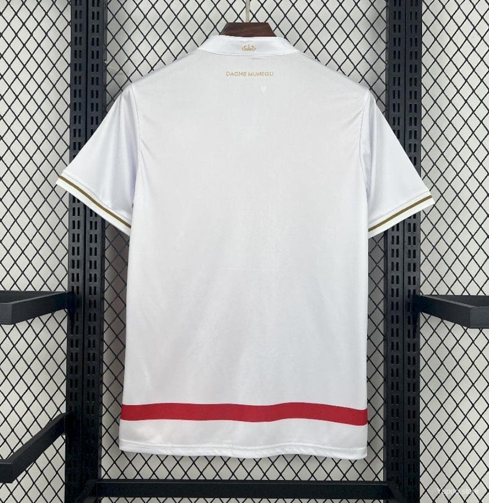 AS Monaco Men's Jersey (Home) 25/26 back view