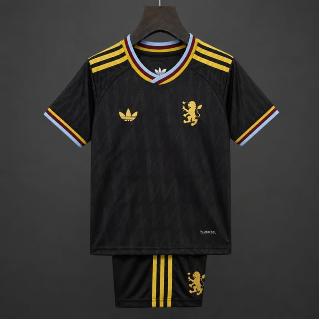 Aston Villa Away Kids Jersey 2026/27 front view