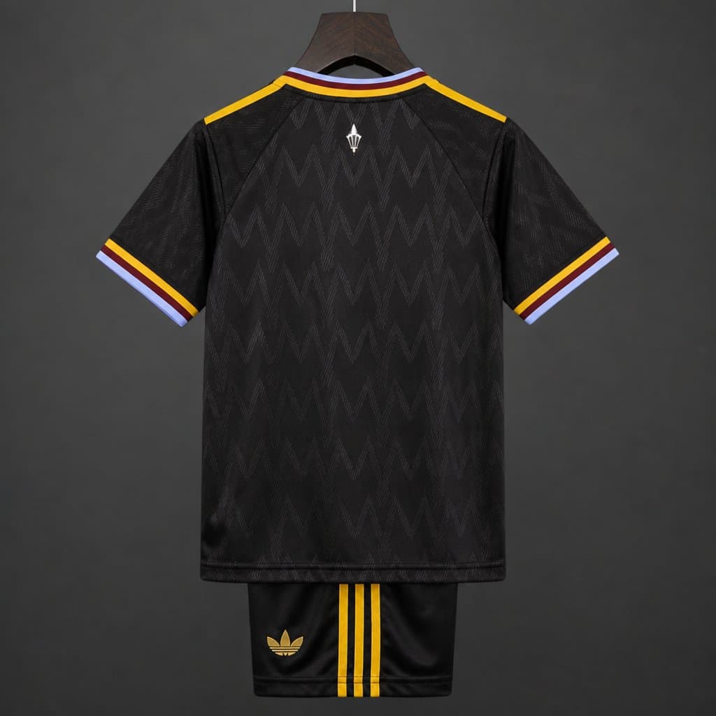 Aston Villa Away Kids Jersey 2026/27 back view