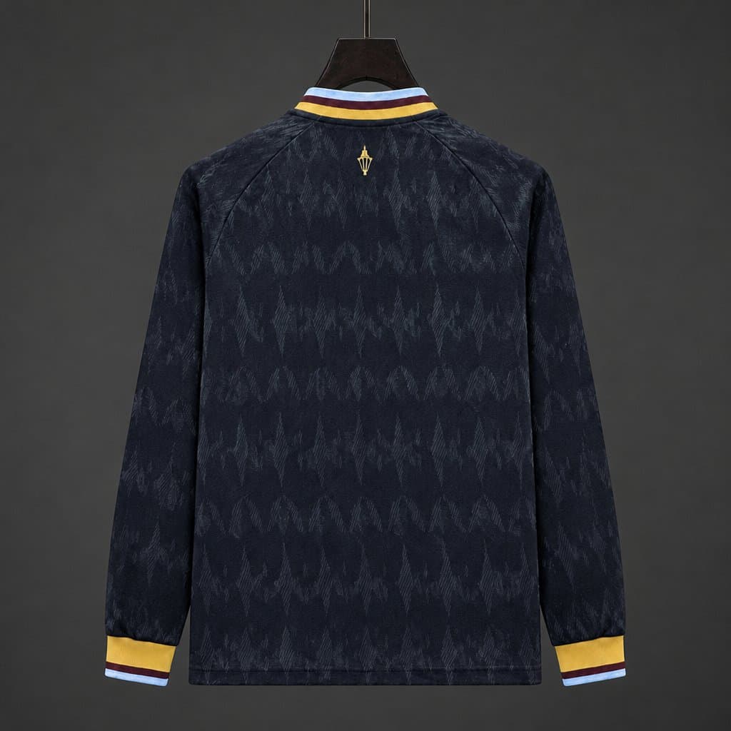 Aston Villa Away Long Sleeve Jersey 2026/27 back view