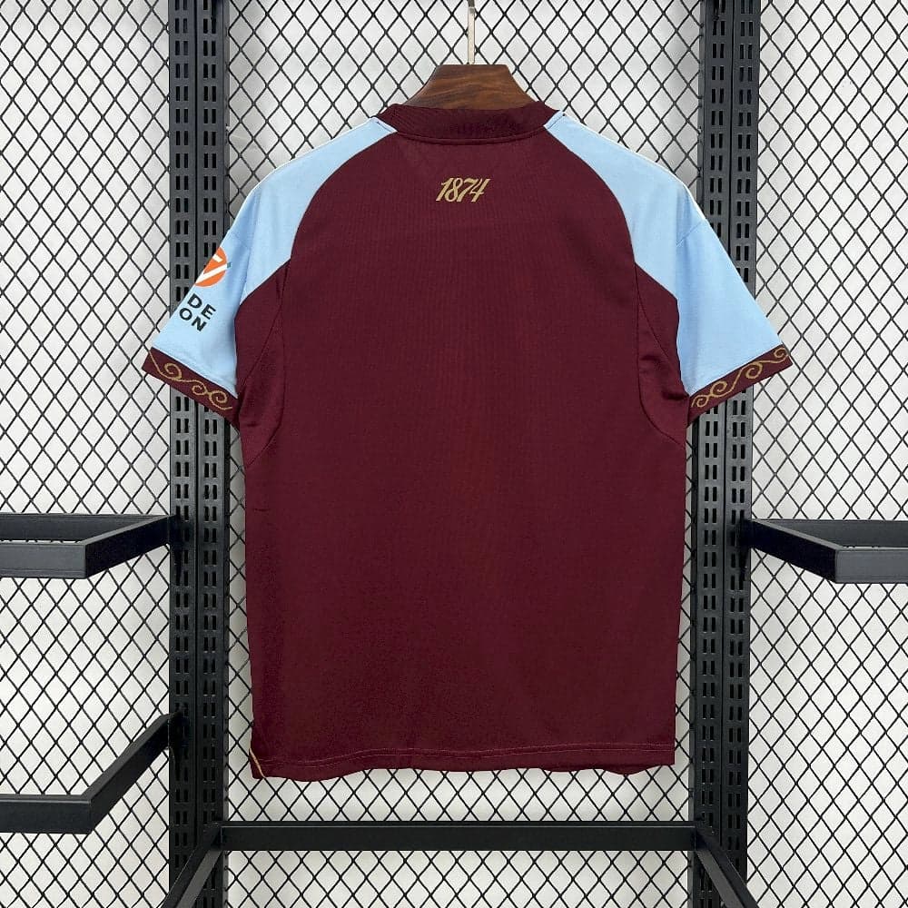 Aston Villa Men's Jersey (Home) 25/26 back view