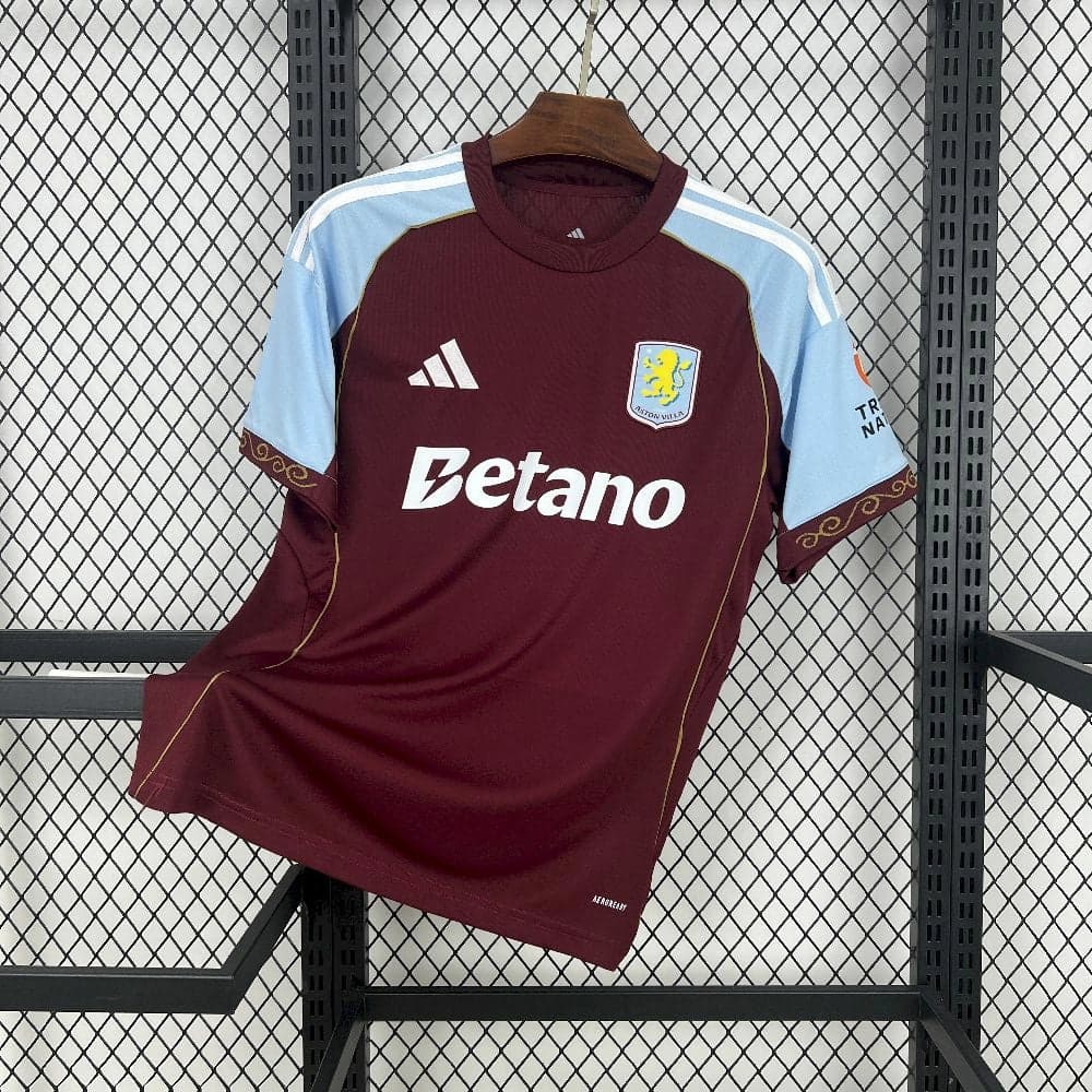 Aston Villa Men's Jersey (Home) 25/26 front view