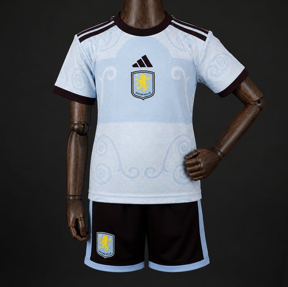 Aston Villa Third Kids Kit 26/27 front view