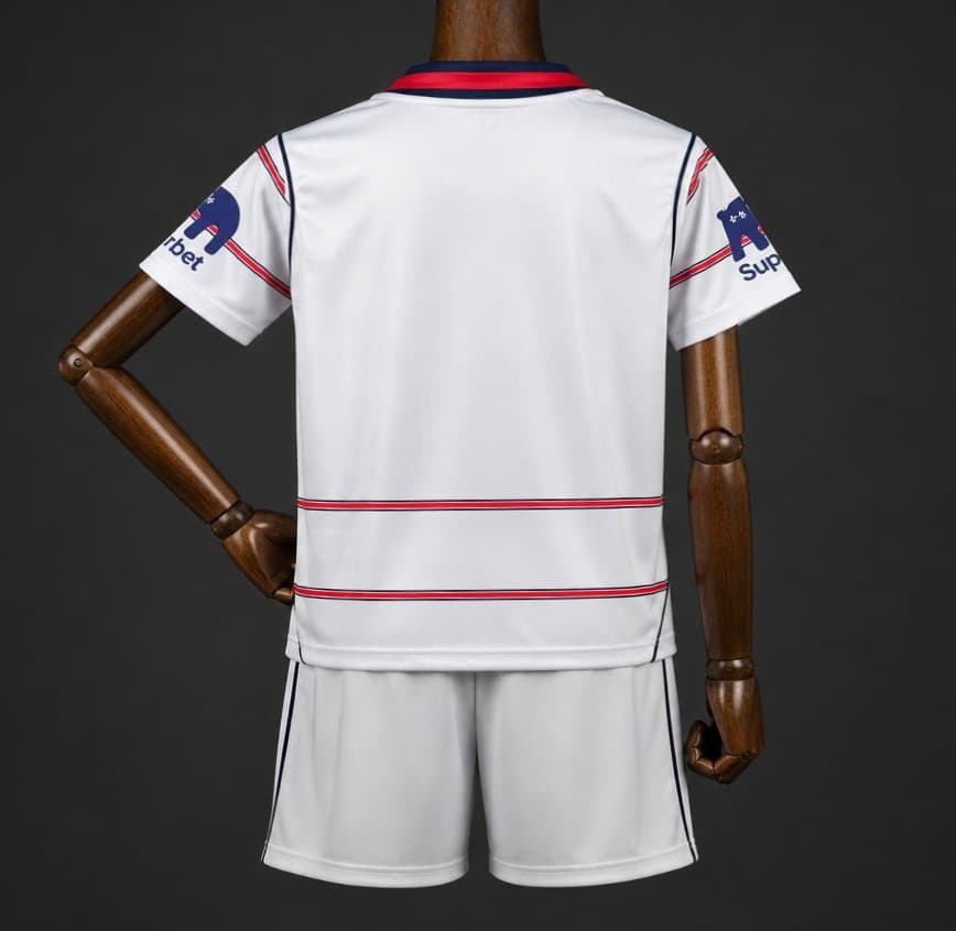 Atletico Madrid Third Kids Kit 26/27 back view