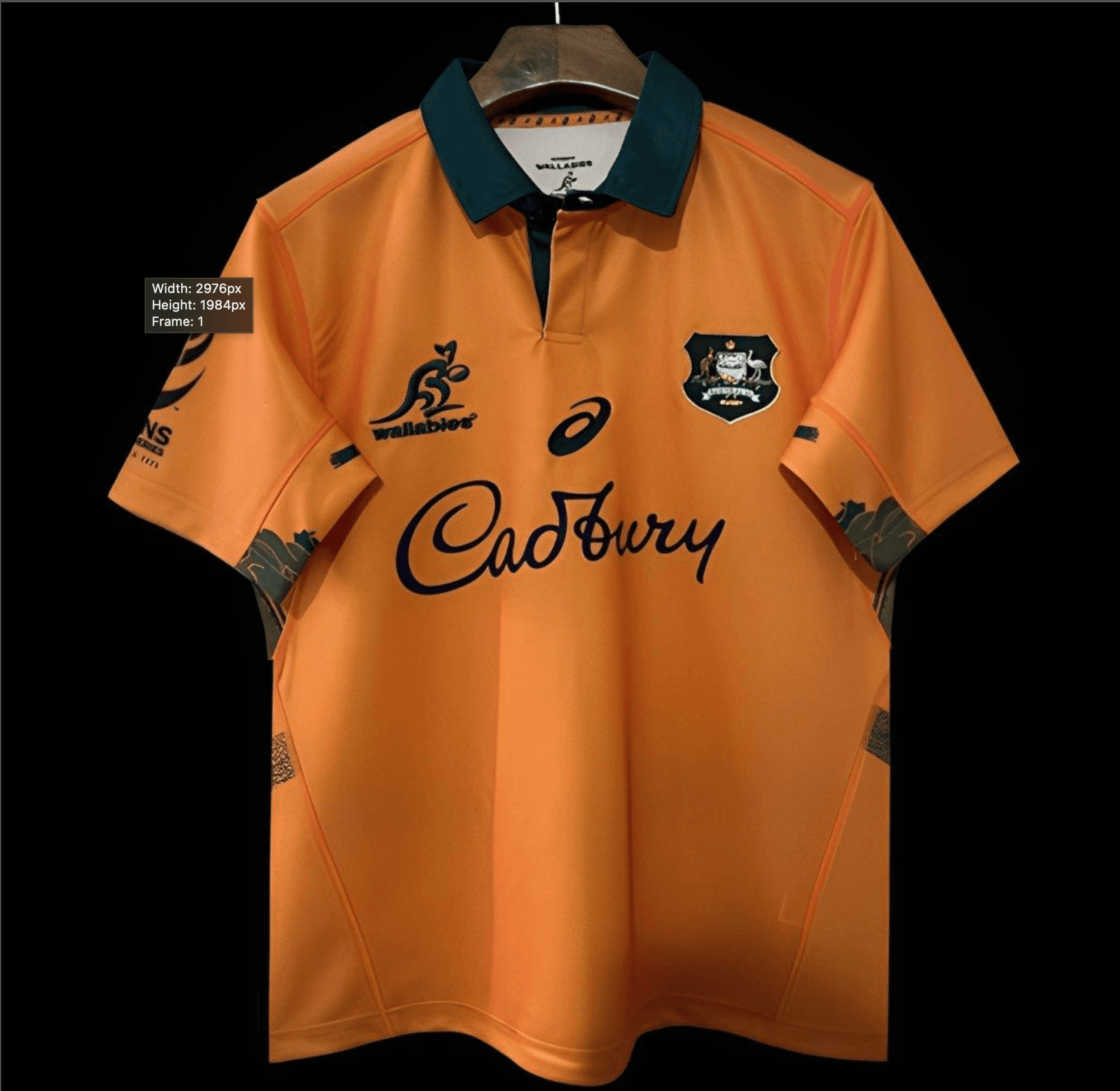 Australia Wallabies Rugby Shirt (Away) 2026 front view