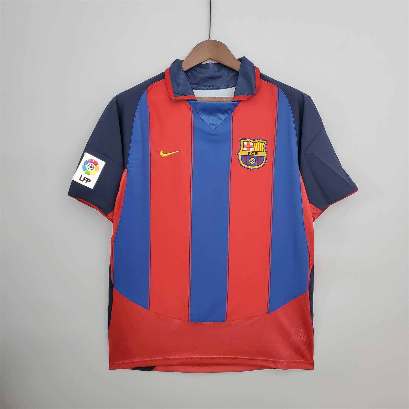 Barcelona Home Retro (Ronaldinho 10) front view