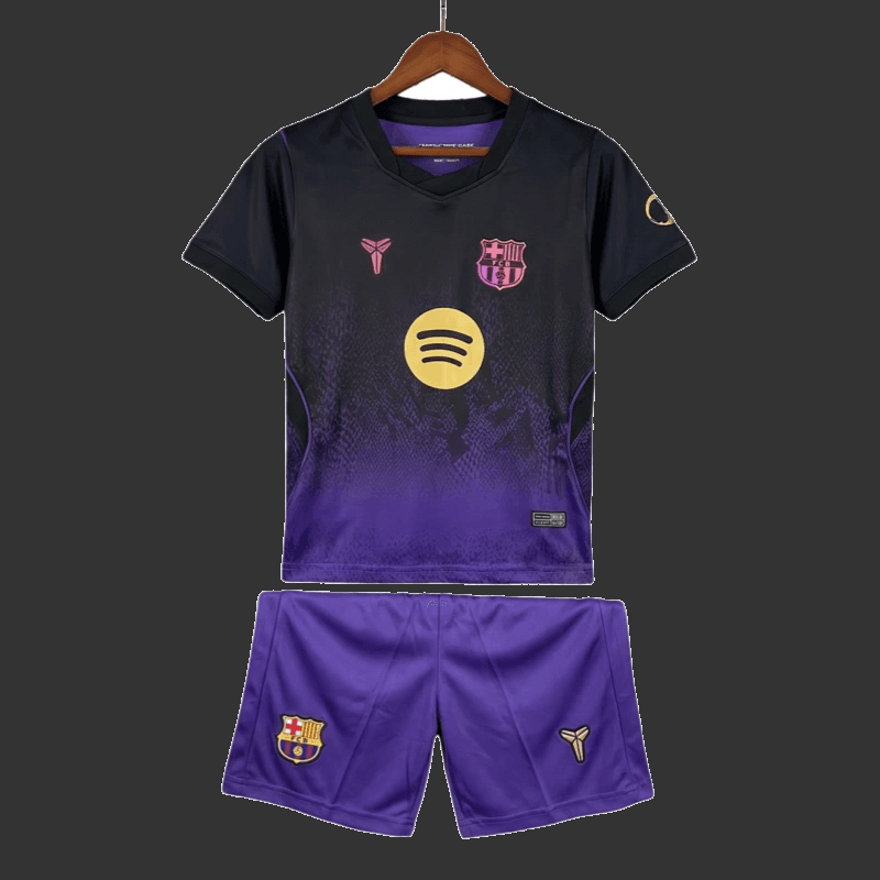 Barcelona "Purple Reign" Kids Kit front view