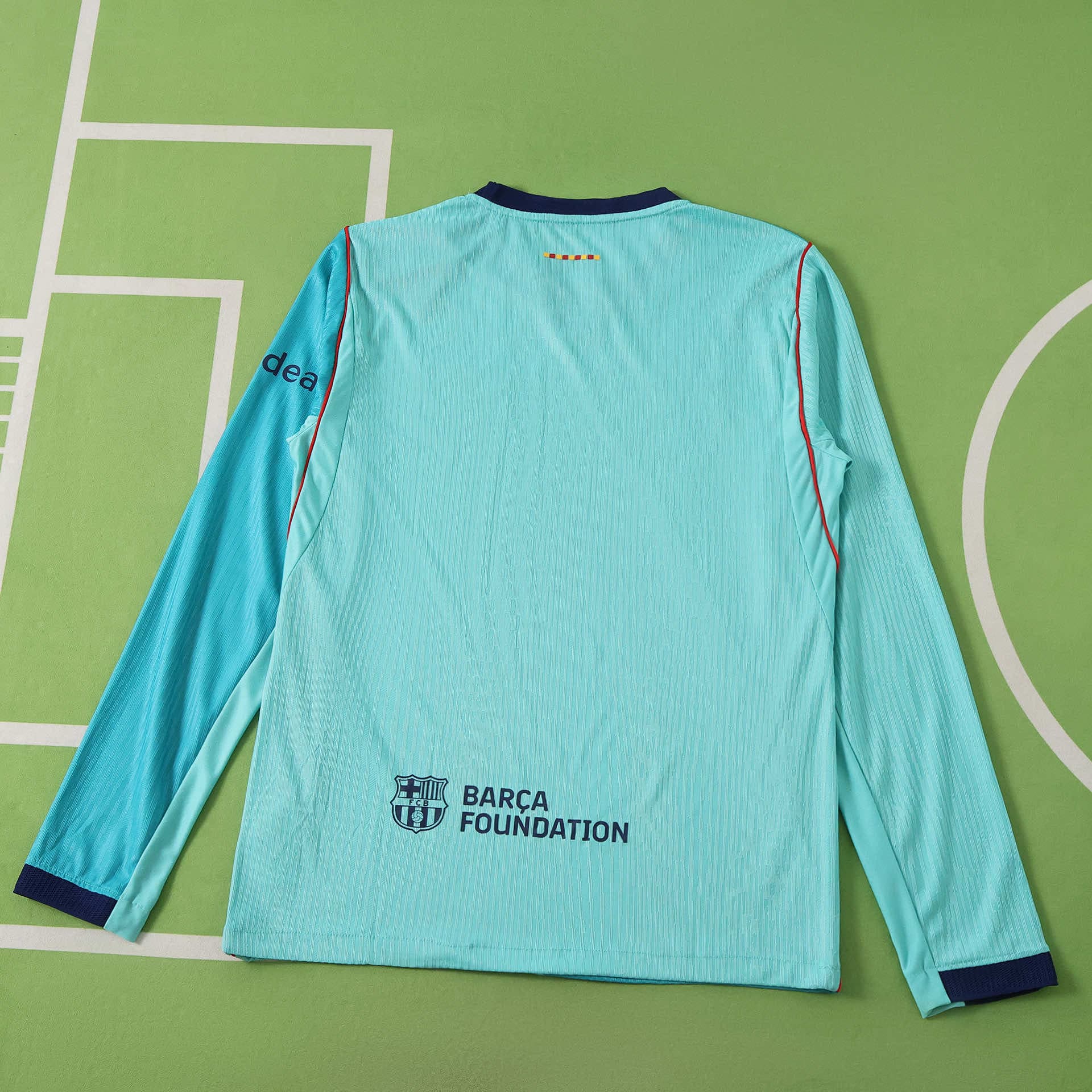 Barcelona Third Long Sleeve 26/27 back view