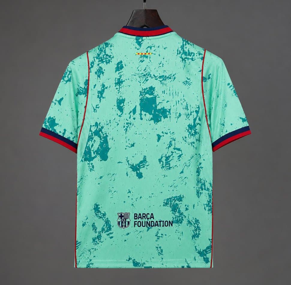Barcelona "Sea Glass" Special Edition Jersey back view