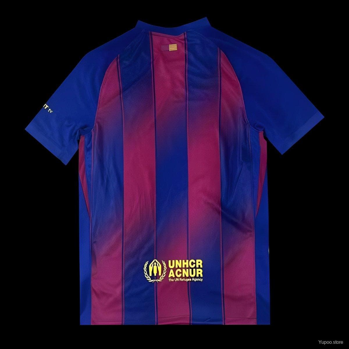 Barcelona x Travis Scott Men's (Home) Jersey 25/26 back view
