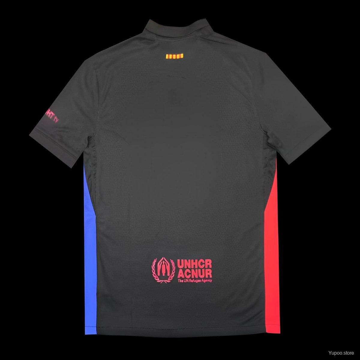Barcelona x Travis Scott Men's (Away) Jersey 24/25 back view