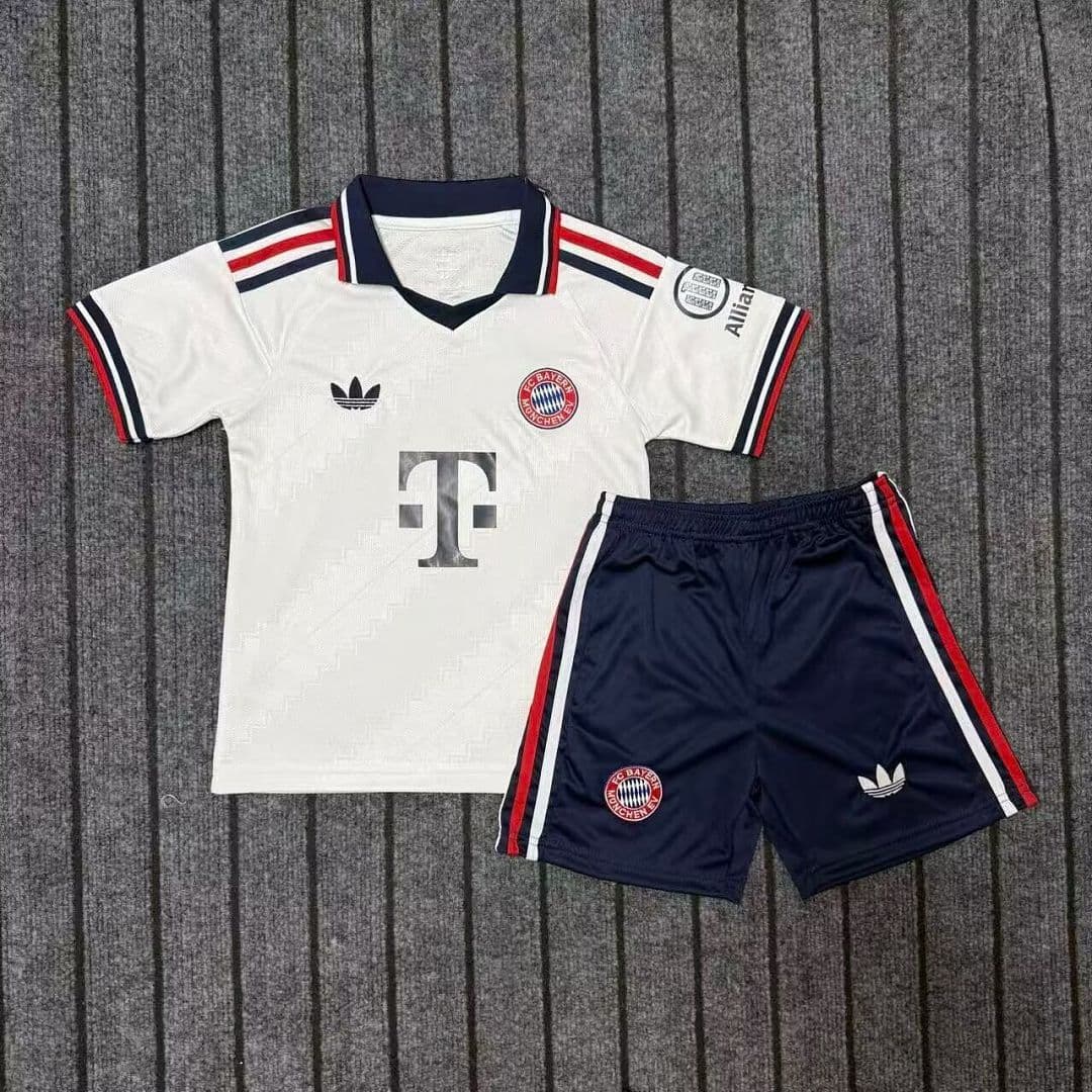 Bayern Munich Away Kids Kit 26/27 front view