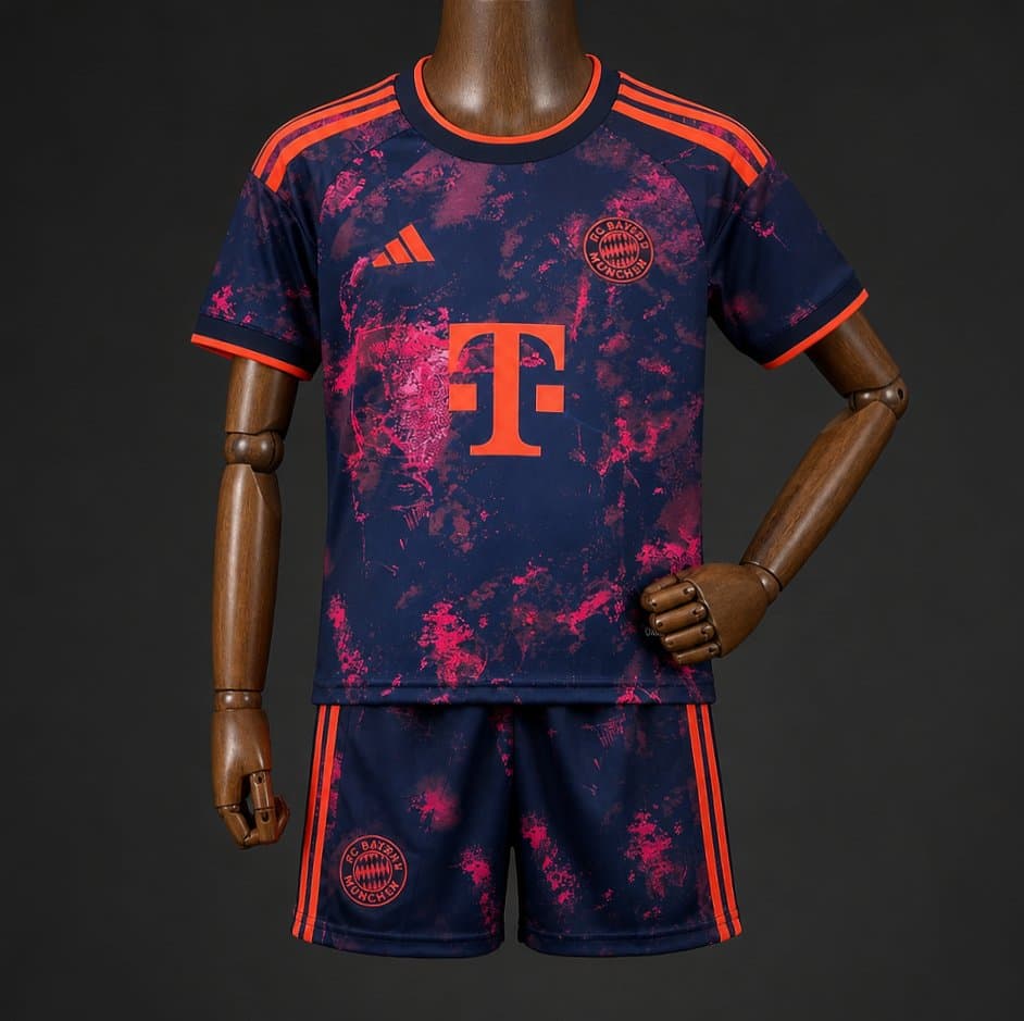 Bayern Munich Third Kids Kit 26/27 front view