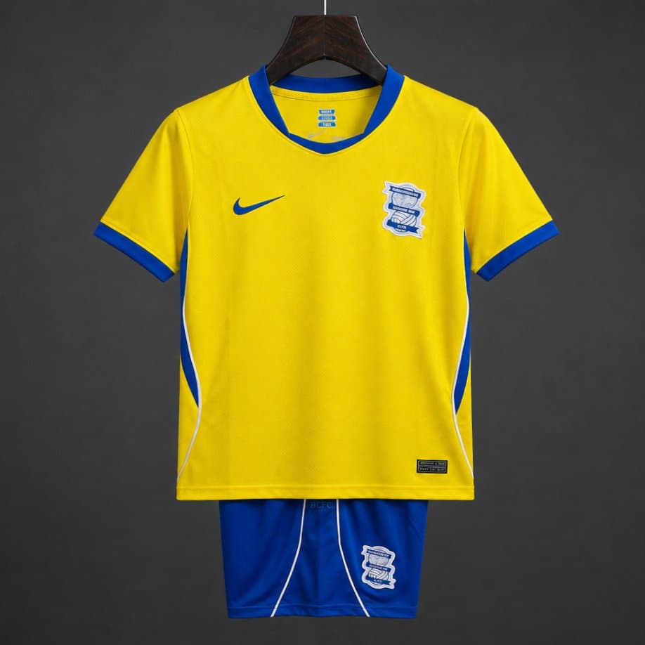 Birmingham City Away Kids Kit 26/27 front view