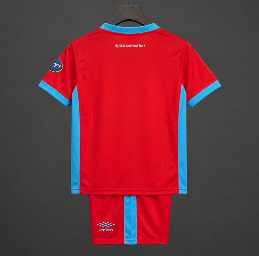Blackburn Rovers Away Kids Kit 26/27 back view
