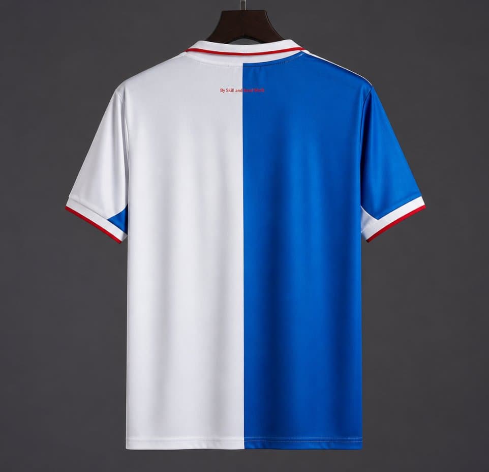 Blackburn Rovers Men's Jersey (Home) 26/27 back view