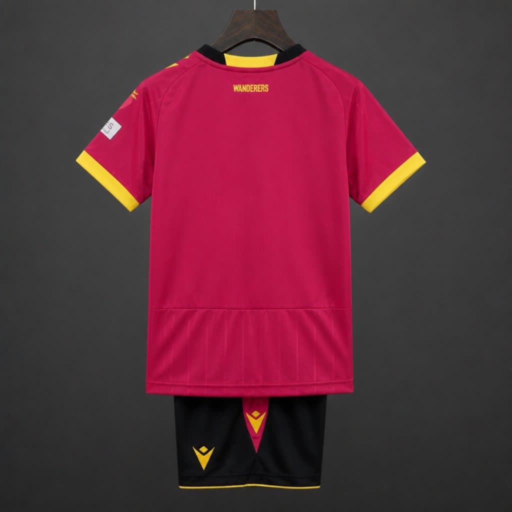 Bolton Wanderers Away Kids Kit 26/27 back view