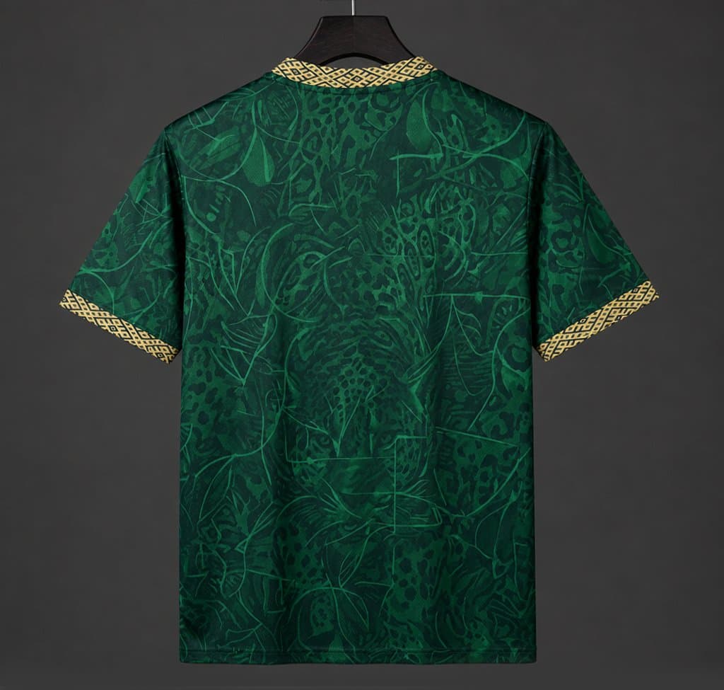Brazil "Jungle Gold" Special Edition Jersey back view