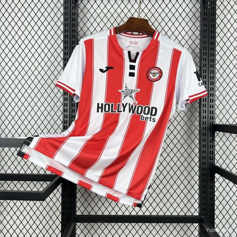 Brentford Men's Jersey (Home) 25/26 front view
