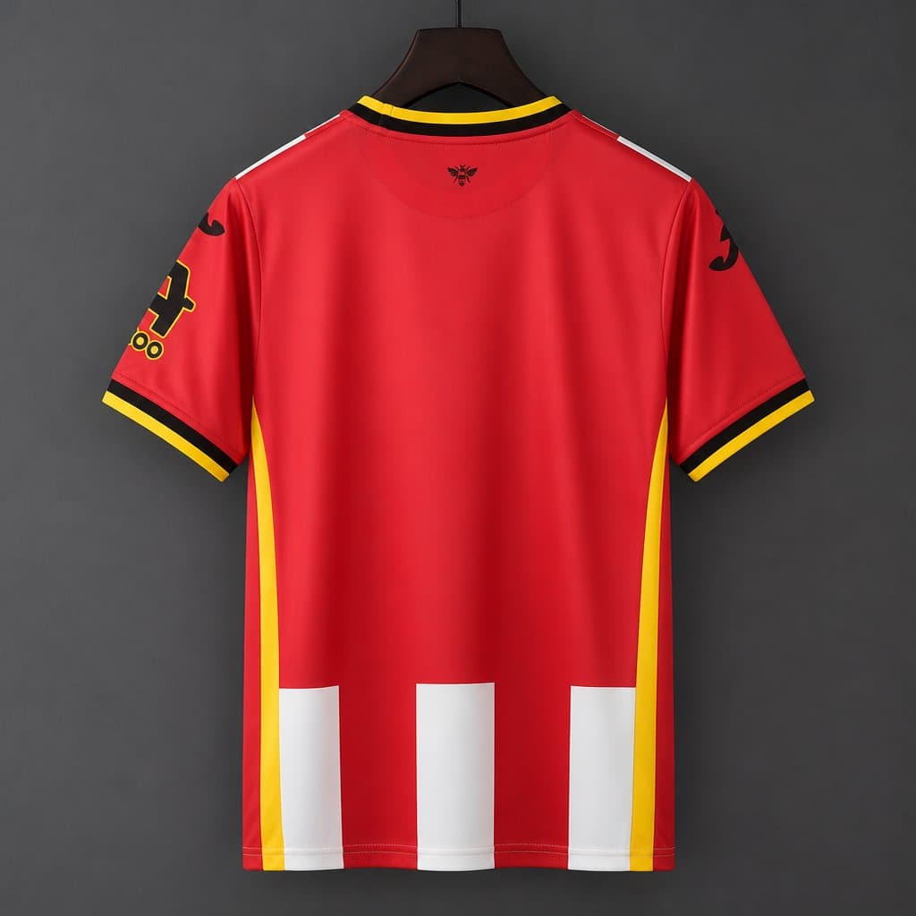 Brentford Home Jersey 26/27 back view