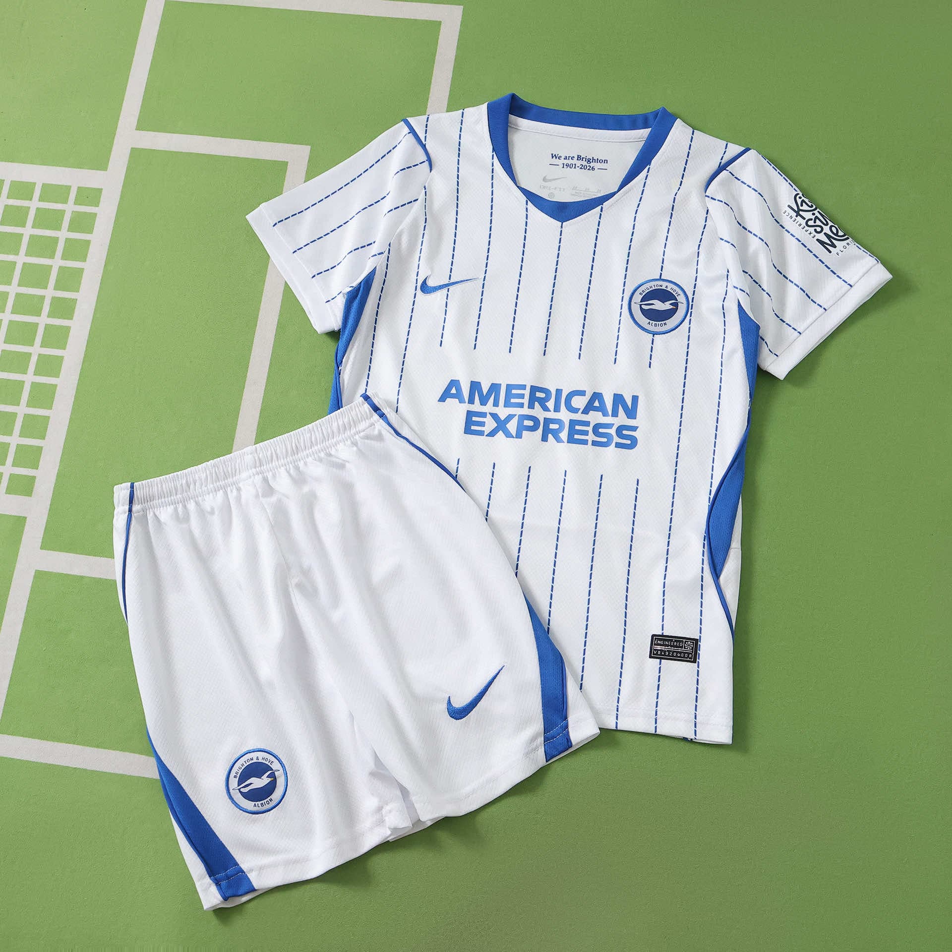 Brighton Away Kids Kit 26/27 front view
