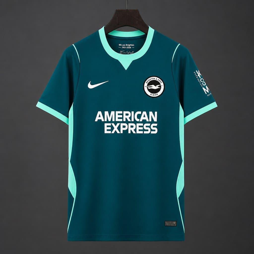 Brighton & Hove Albion Men's Jersey (Third) 26/27 front view