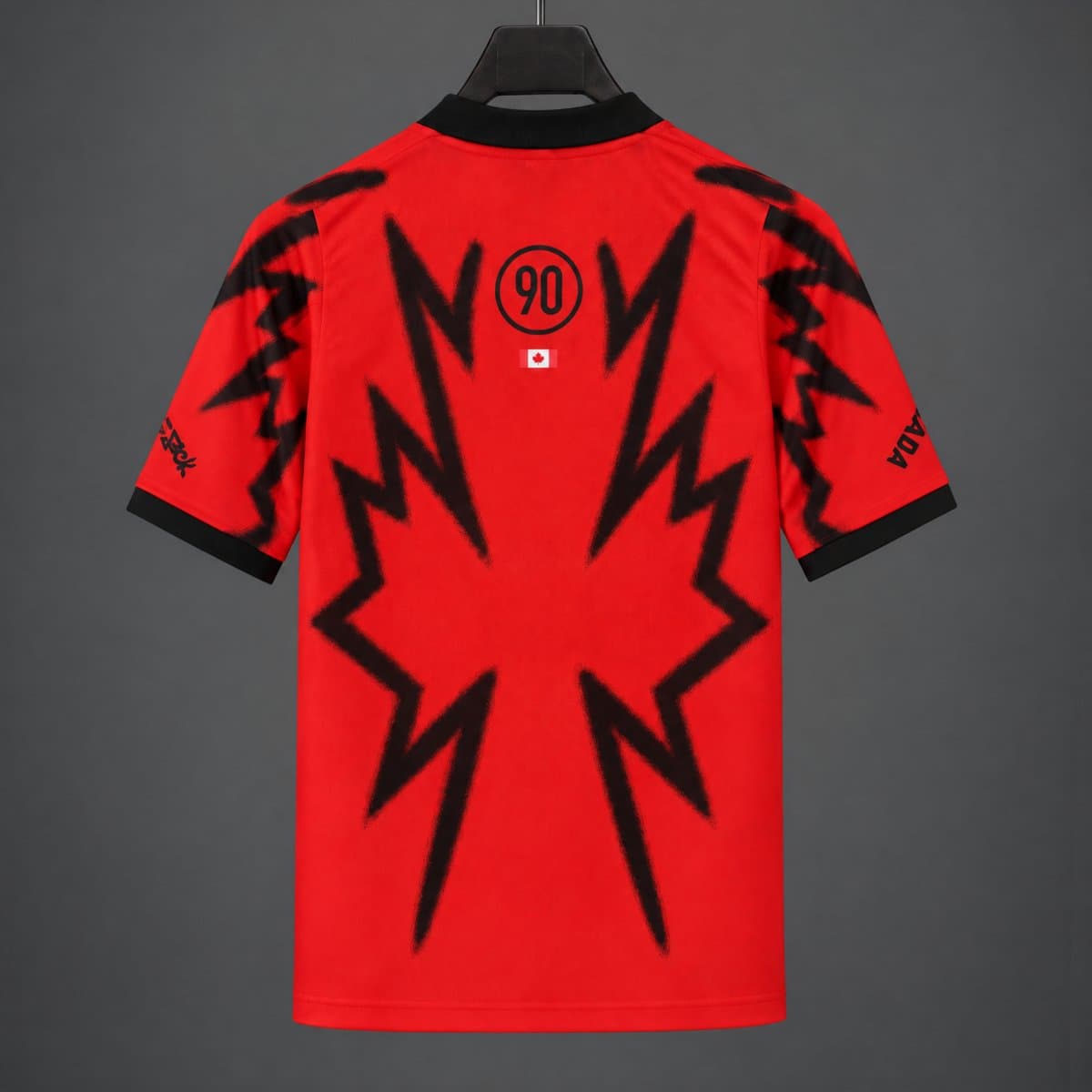 Canada x Travis Scott Jersey back view