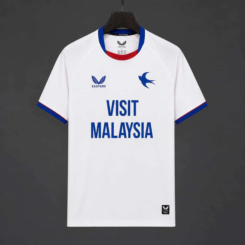 Cardiff City Away Kit 26/27 front view