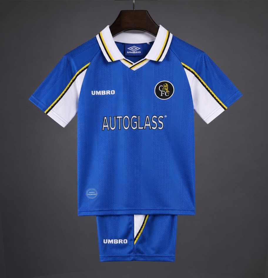 Chelsea 97/99 Home Kids Kit front view