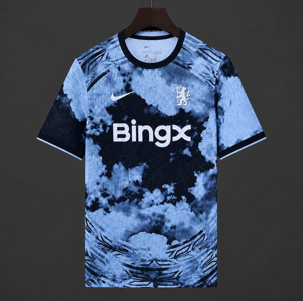 Chelsea Black Cool Jersey front view