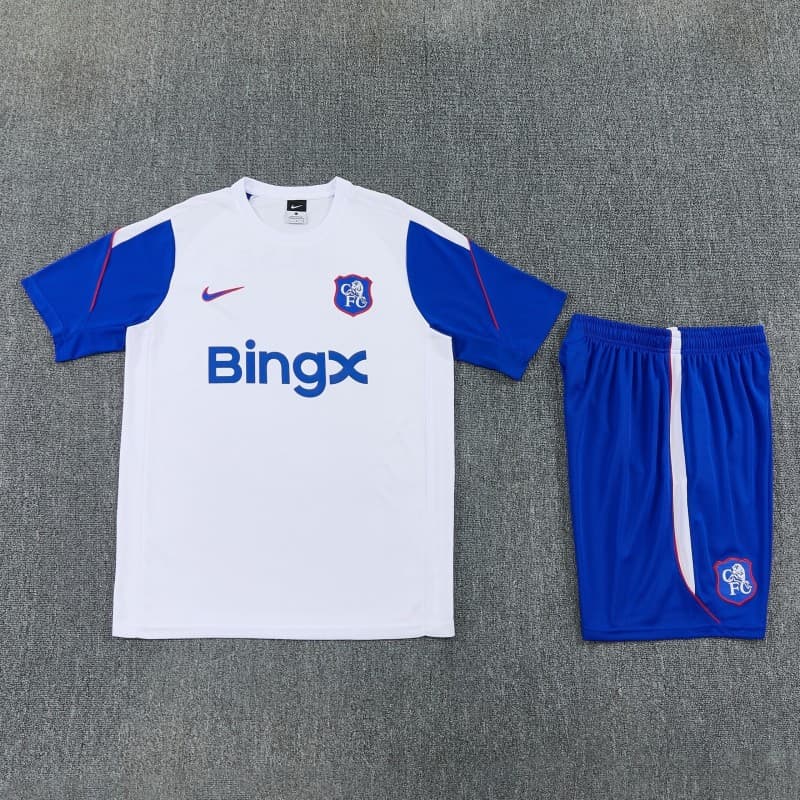 Chelsea Training Tracksuit â White/Blue 26/27 front view