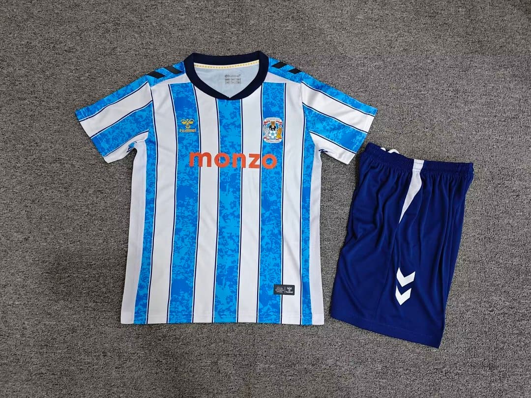 Coventry City Home Kids Kit 26/27 front view