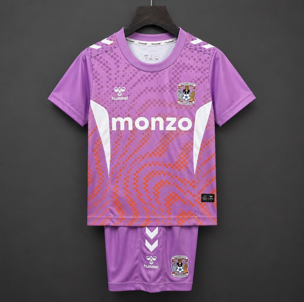Coventry City Third Kids Kit 26/27 front view