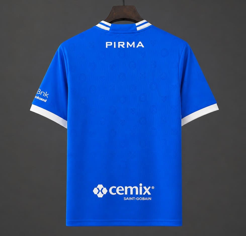 Cruz Azul Men's Jersey (Home) 26/27 back view