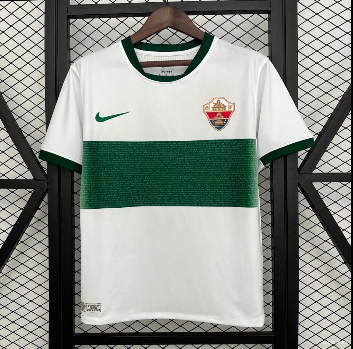 Elche CF Men's Jersey (Home) 25/26 front view