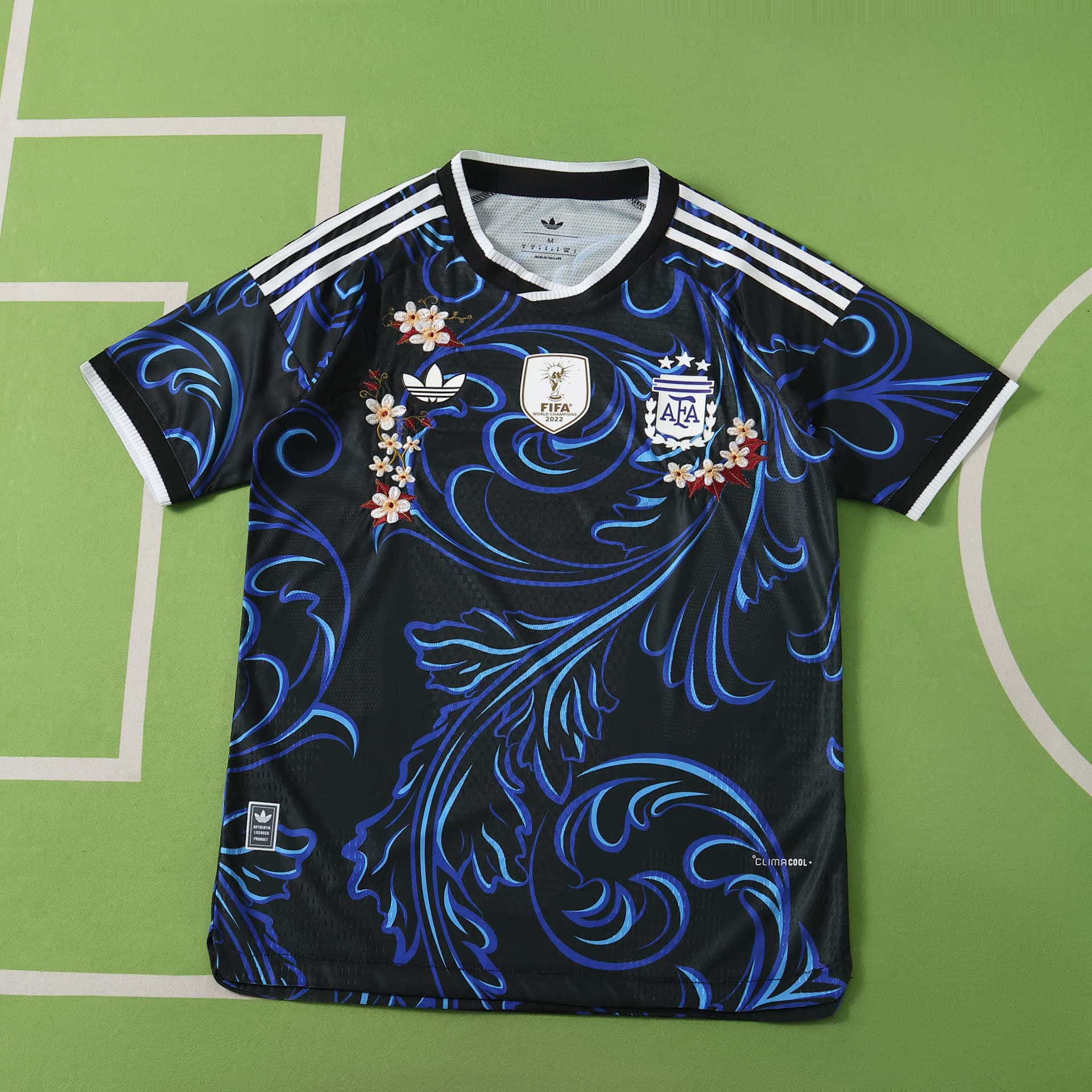 Argentina Embroidered Jersey — Player front view