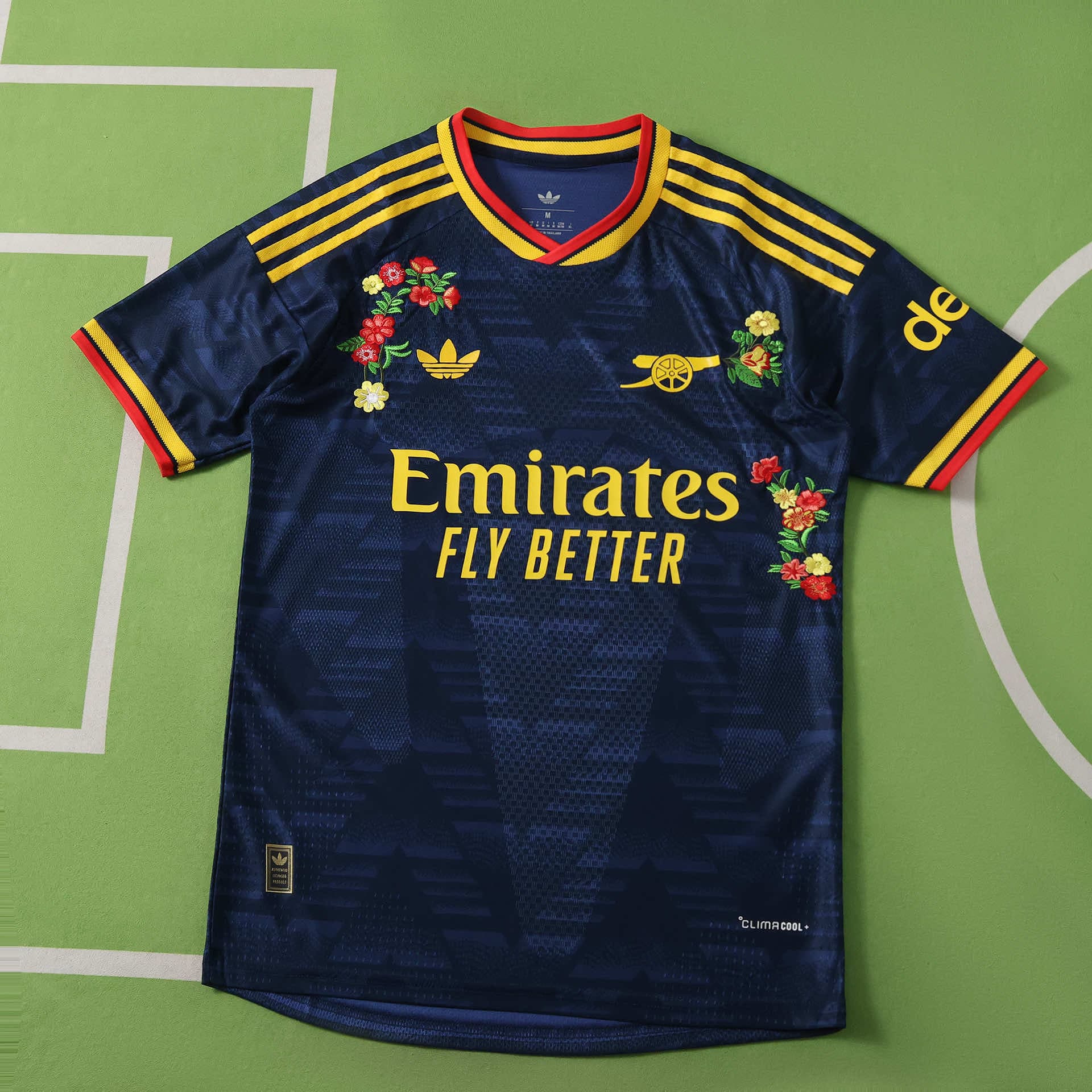 Arsenal Embroidered Jersey — Player front view
