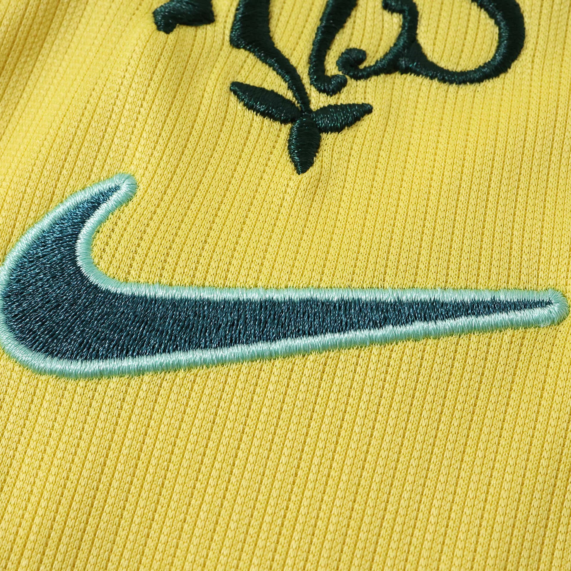 Brazil UNI BRASA Embroidered Jersey — Fan detail view