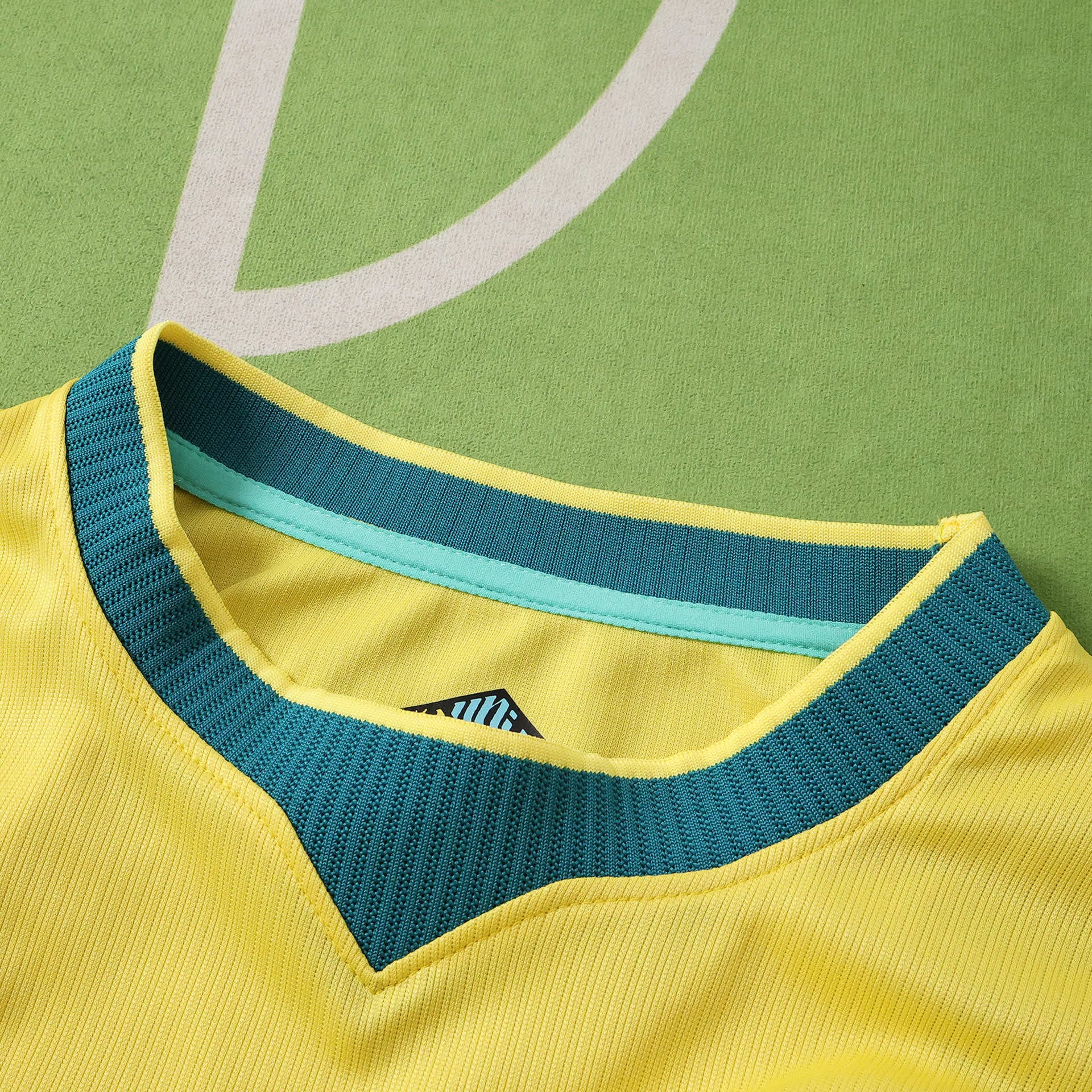 Brazil UNI BRASA Embroidered Jersey — Fan detail view